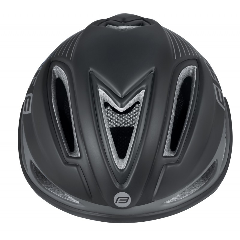 Casco Bici Da Corsa FORCE REX NERO GRIGIO