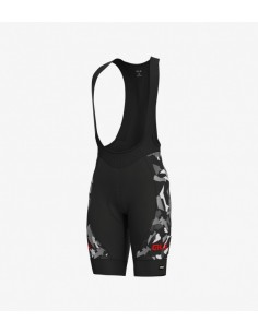 Pantaloncini ciclismo ALE' GRAPHICS PRR GLASS nero grigio 2019