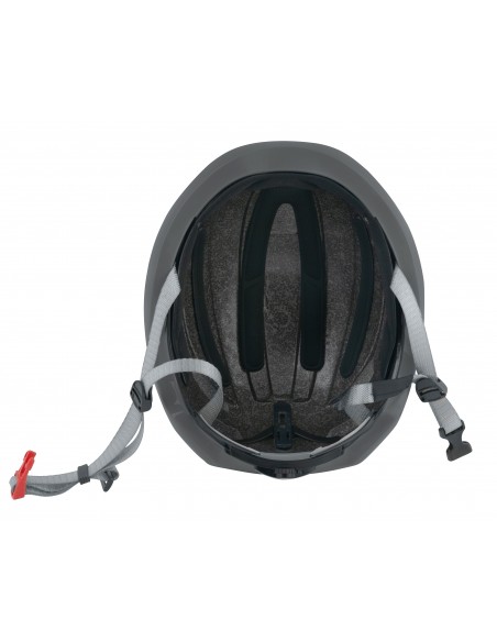 Casco bici da strada road Force ORCA nero opaco grigio