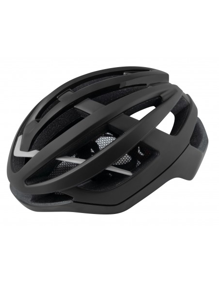 Casco bici da strada road Force lynx nero opaco