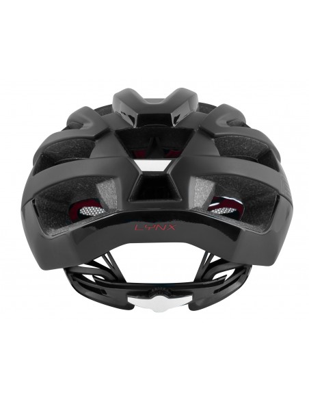 Casco bici da strada road Force lynx nero opaco