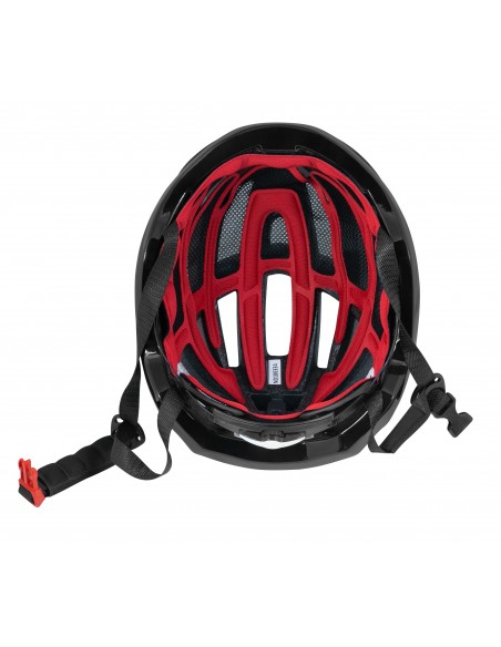 Casco bici da strada road Force lynx nero opaco