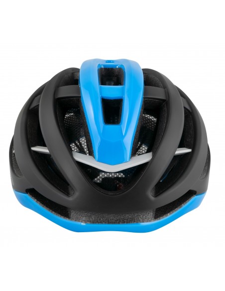 Casco bici da strada road Force nero blu opaco