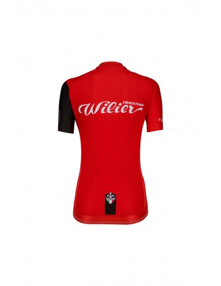 Maglietta jersey GRAVEL donna rossa