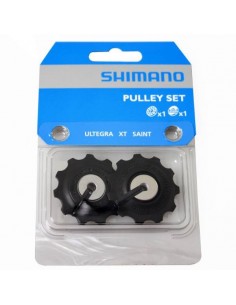 Coppia pulley pulegge rotelline cambio Shimano Ultegra 11 velocità