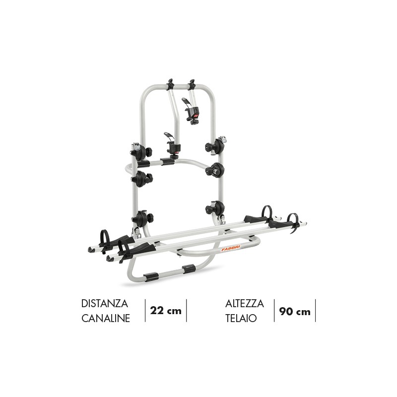 Portabici posteriore Fabbri ebike BICI OK ELETTROBIKE 2 ebike 90