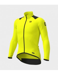 Maglia invernale ciclismo ALE' R-EV1 THERMAL giallo fluo 2022