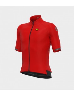 Maglia invernale ciclismo ALE' manica corta KLIMATIK K-TOUR rosso 2022