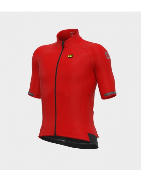 Maglia invernale ciclismo ALE' manica corta KLIMATIK K-TOUR rosso 2022