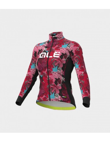 Maglia invernale donna ALE' PR-R AMAZZONIA nero-fragola 2022