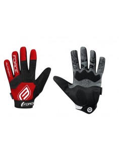 Guanti MTB FORCE Autonomy red