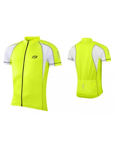 18124 - FORCE GIACCA T10 SH.SLEEVE FLUO/WHITE