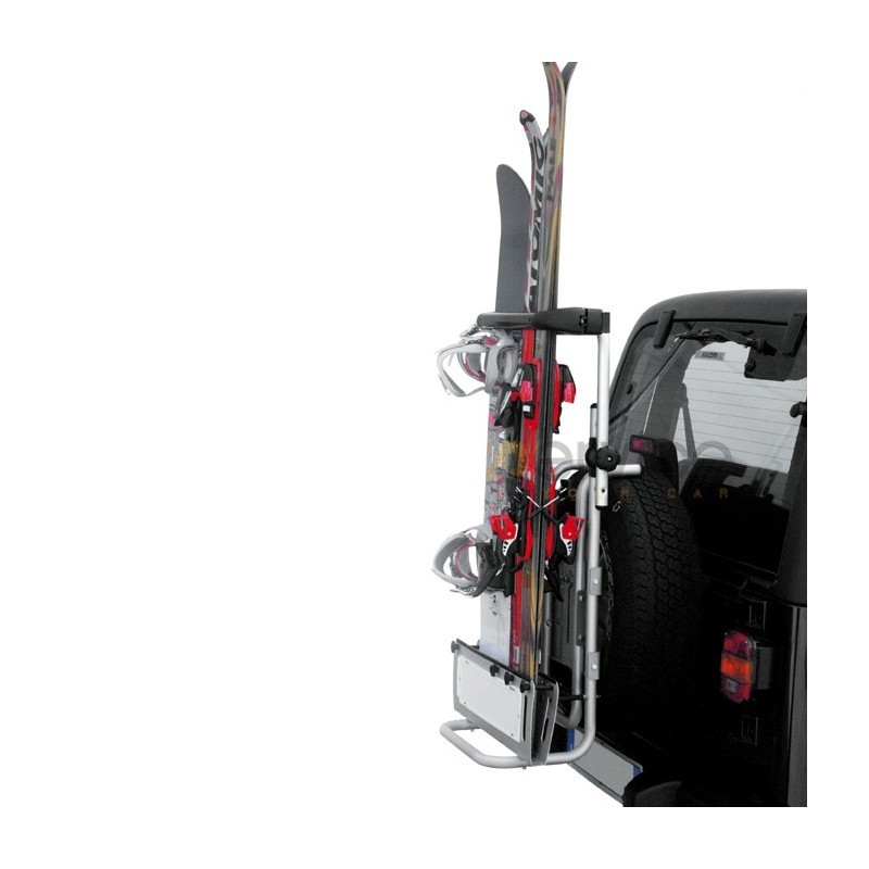 Porta-sci o porta-snowboard con profilo in alluminio Kodiaq - Crespi -  Ricambi & Accessori online